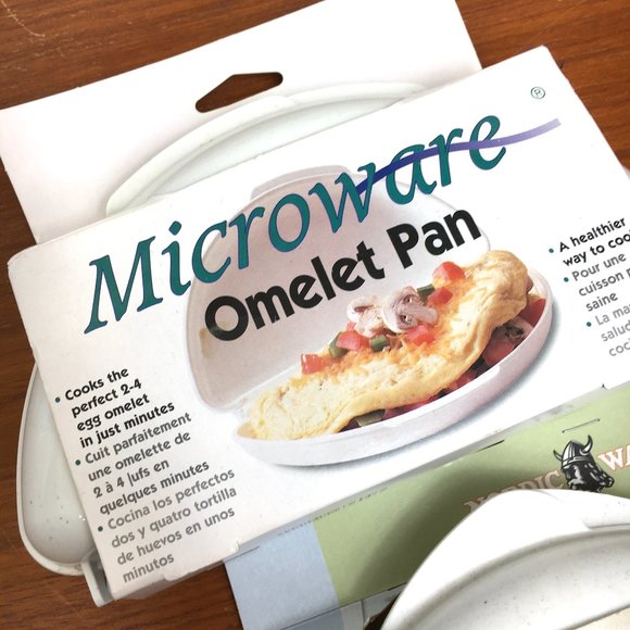Nordic Ware Kitchen Lot Of 2 Nordic Ware Microwave Omelet Pan Nwt